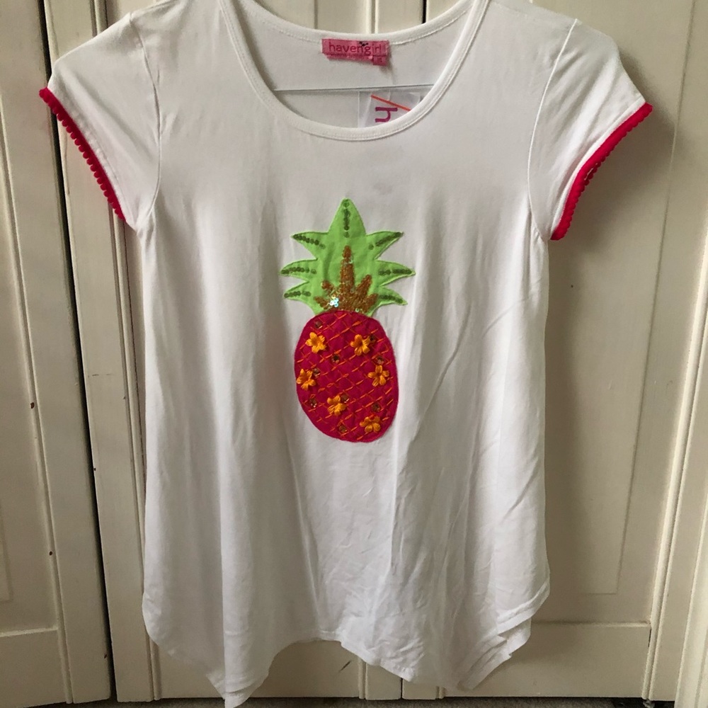 Havana Girl Kids pineapple matching set